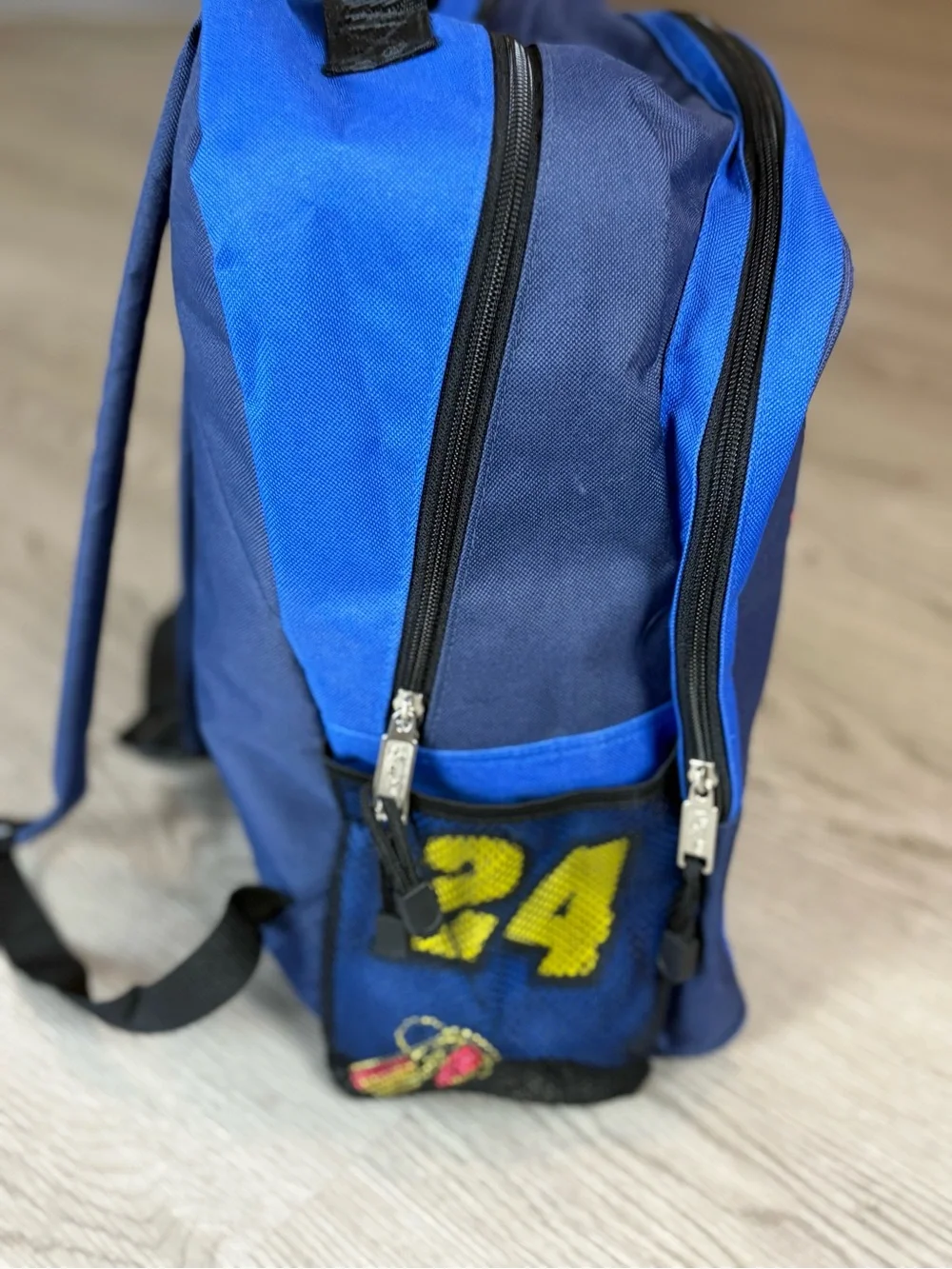 Nascar Gordon 24 Blue and Yellow Backpack